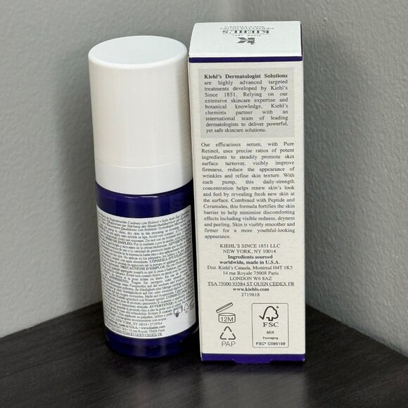 Kiehl's Retinol Skin-renewing Daily Micro-dose Serum 30ml - Picture 2 of 2